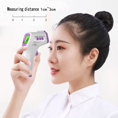 Stock Baby Body Temperature Digital Infrared Thermometer Fever Measure Adult Kids Forehead Non contact LCD IR Thermometer